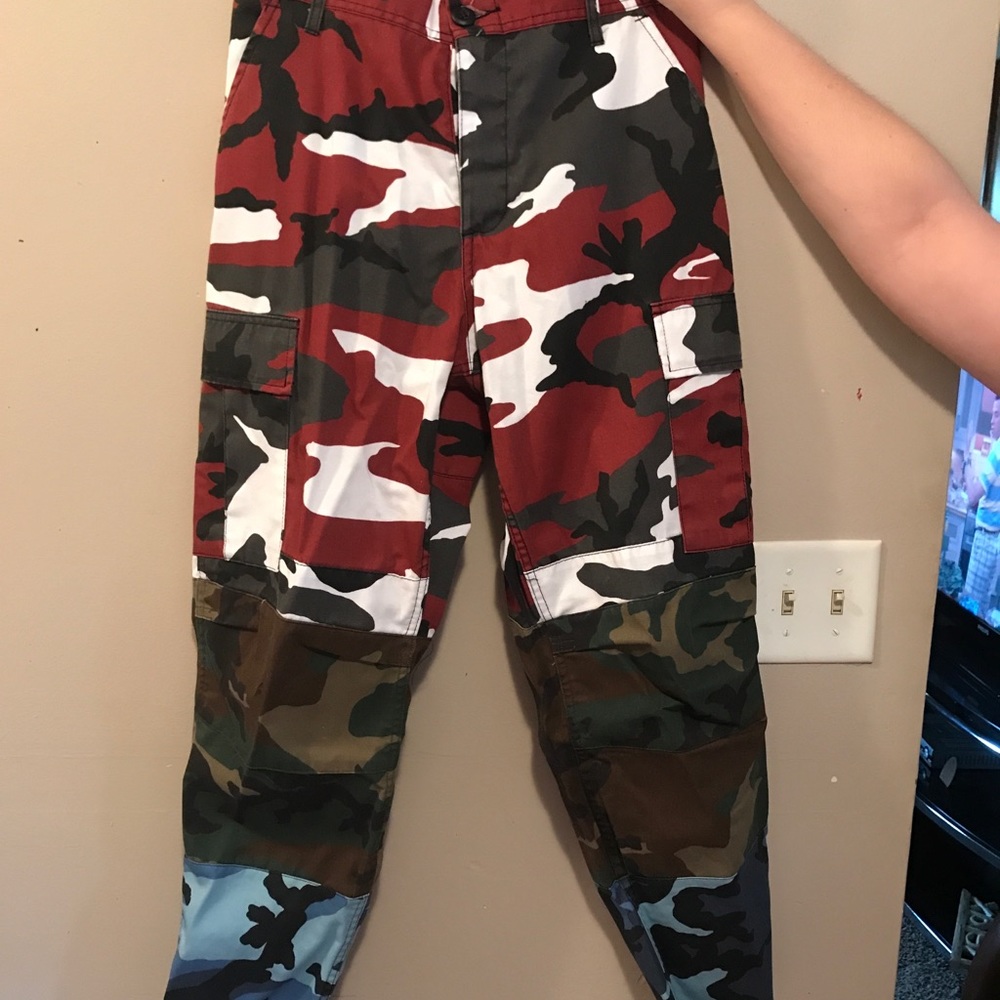 Gnarcotic Original Colorway Tri Camo Pants